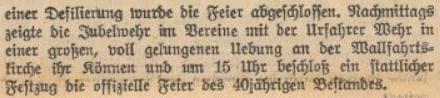 Linz Pöstlingberg Mühlviertler Nachrichten 48. Jg. Nr. 38 vom 18.09.1936 S 6 Teil 2