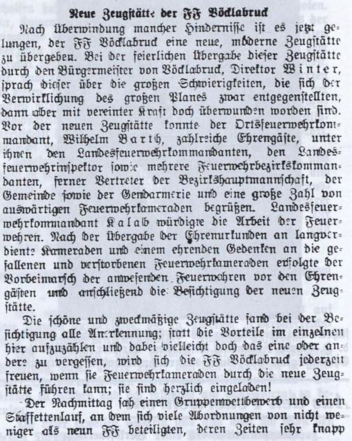 Voecklabruck 1949 OÖ FW Mitteilungsblatt Heft 7  12.1949 S 14