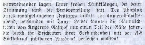 Voecklabruck 1949 OÖ FW Mitteilungsblatt Heft 7  12.1949 S 15